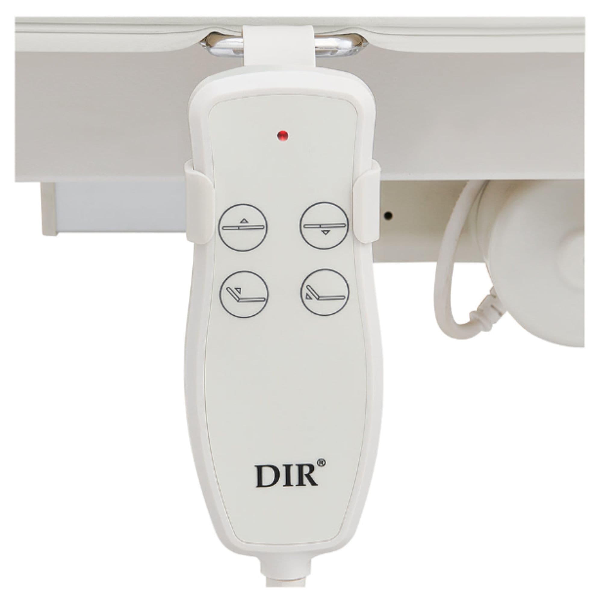 DIR Mar Egeo 2-Motors Electric Medical Spa Treatment Bed Close-Up View Of Remote Control For White Variant