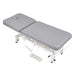 DIR Mar Egeo 2-Motors Electric Medical Spa Treatment Bed Gray Variant Front Angled View Fully Reclined On White Background