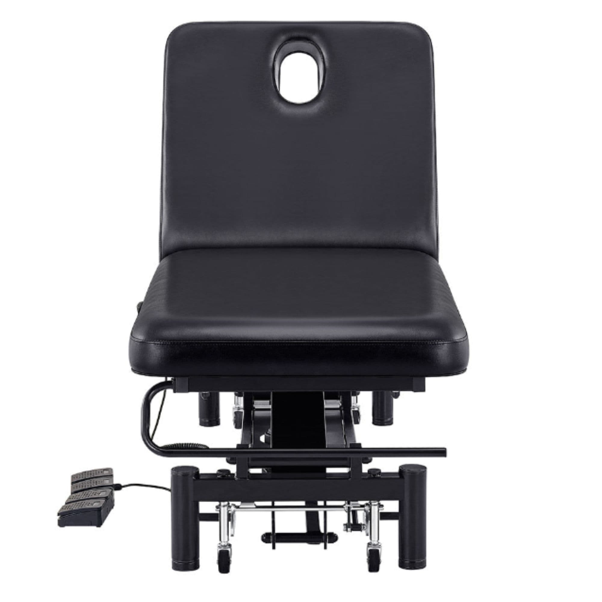 DIR Mar Egeo 2-Motors Electric Spa Treatment Bed Black Variant Front View On White Background