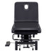 DIR Mar Egeo 2-Motors Electric Spa Treatment Bed Black Variant Front View On White Background