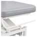 DIR Mar Egeo Dual-Motor Medical Spa Bed Close-Up View Of Paper Towel Holder And Upholstered Gray Edge