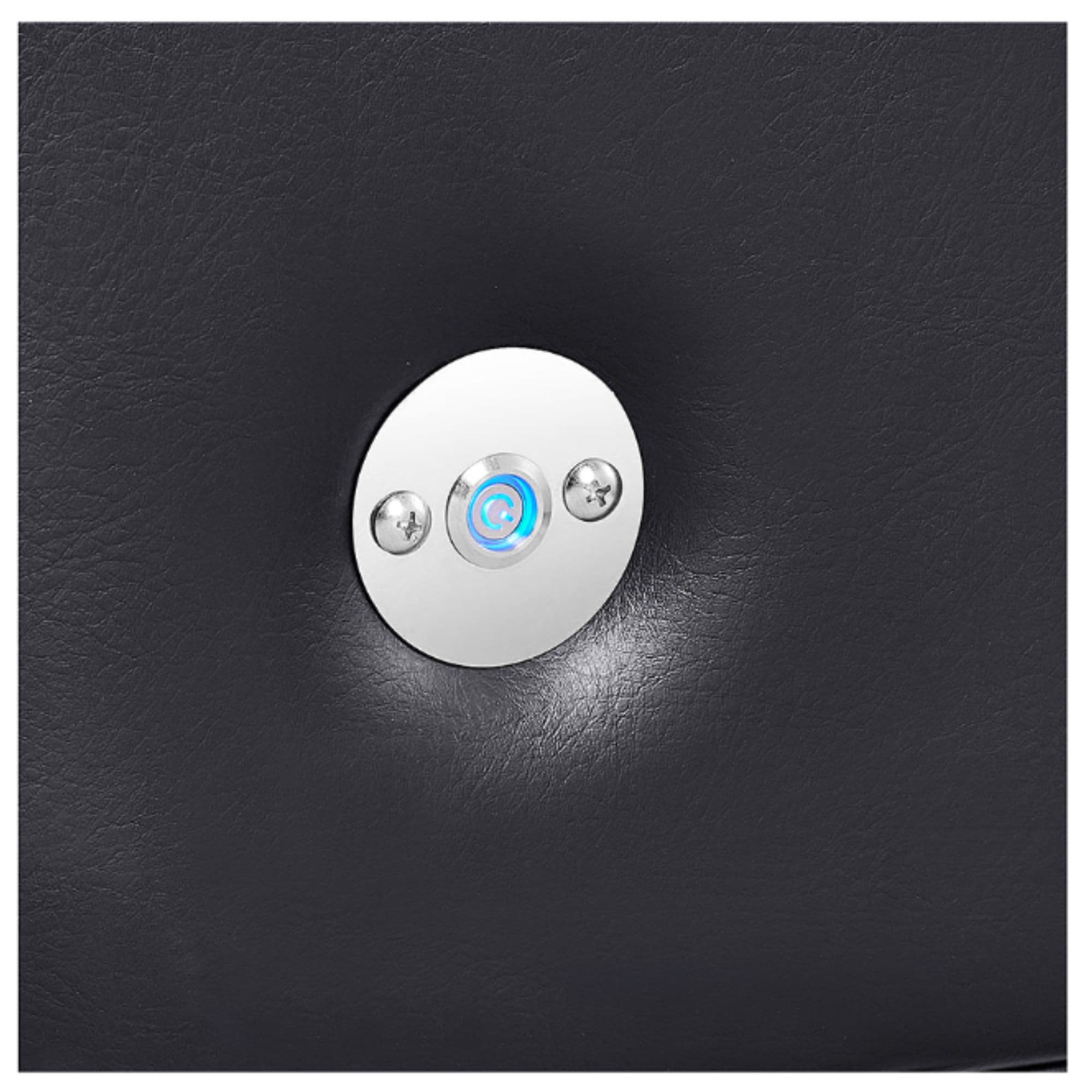 DIR Marvel Massage Shampoo Backwash Unit Close-Up View Of Power Button