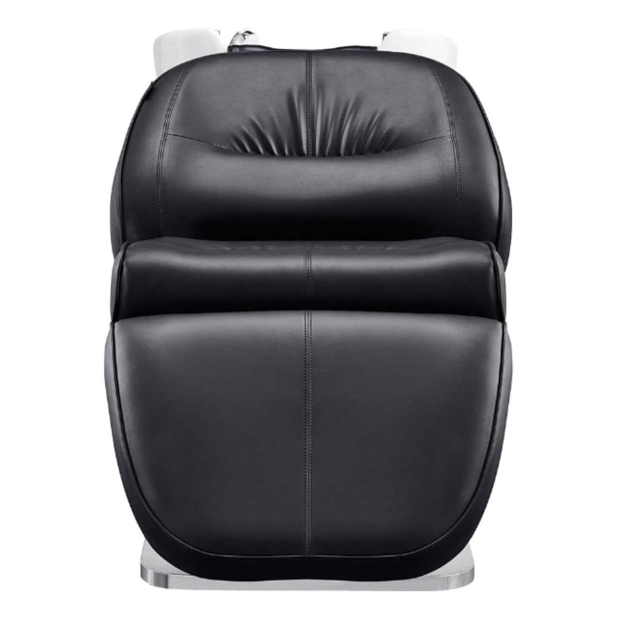DIR Maximus Spa Reclining Shampoo Bed Black Front View On White Background