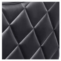 Thumbnail for DIR Minervah Massage Backwash Unit Close-Up View Of Diamond Stitched Black Upholstery