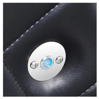 Thumbnail for DIR Minervah Massage Shampoo Backwash Station Close-Up View Of Power Button