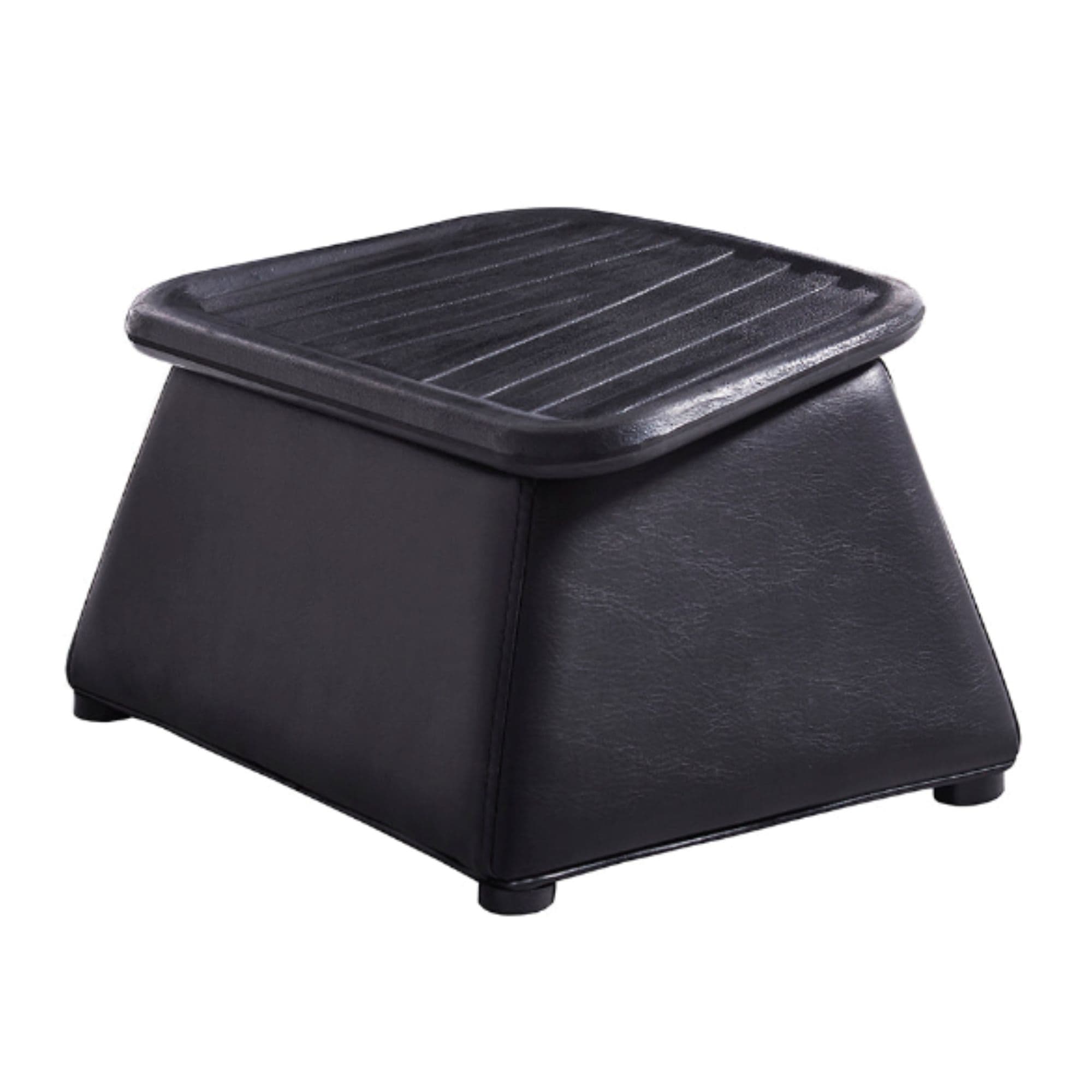 DIR Mochilagon Salon Shampoo Chair with Adjustable Seat Black Color On Clean Background