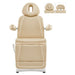DIR Pavo 4-Motors Swivel Medical Spa Treatment Table Beige Variant Front View On White Background