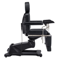 Thumbnail for DIR Pavo OB 4-Motors OB GYN Exam Chair Black Side View On White Background
