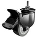 DIR Pavo OB 4-Motors OB GYN Exam Chair with Stirrups Close-up View Of Caser Wheel
