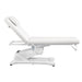DIR Serenity Electric Treatment Table White Color Front View With Remote Control On White Background