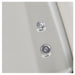 DIR Sydney 4-Motors Esthetician Chair Close-Up View Of Reset And Lock Controls For White Variant