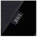 DIR Takaran Adjustable Shampoo Station Close-Up View Of Black  Material With Brand Name
