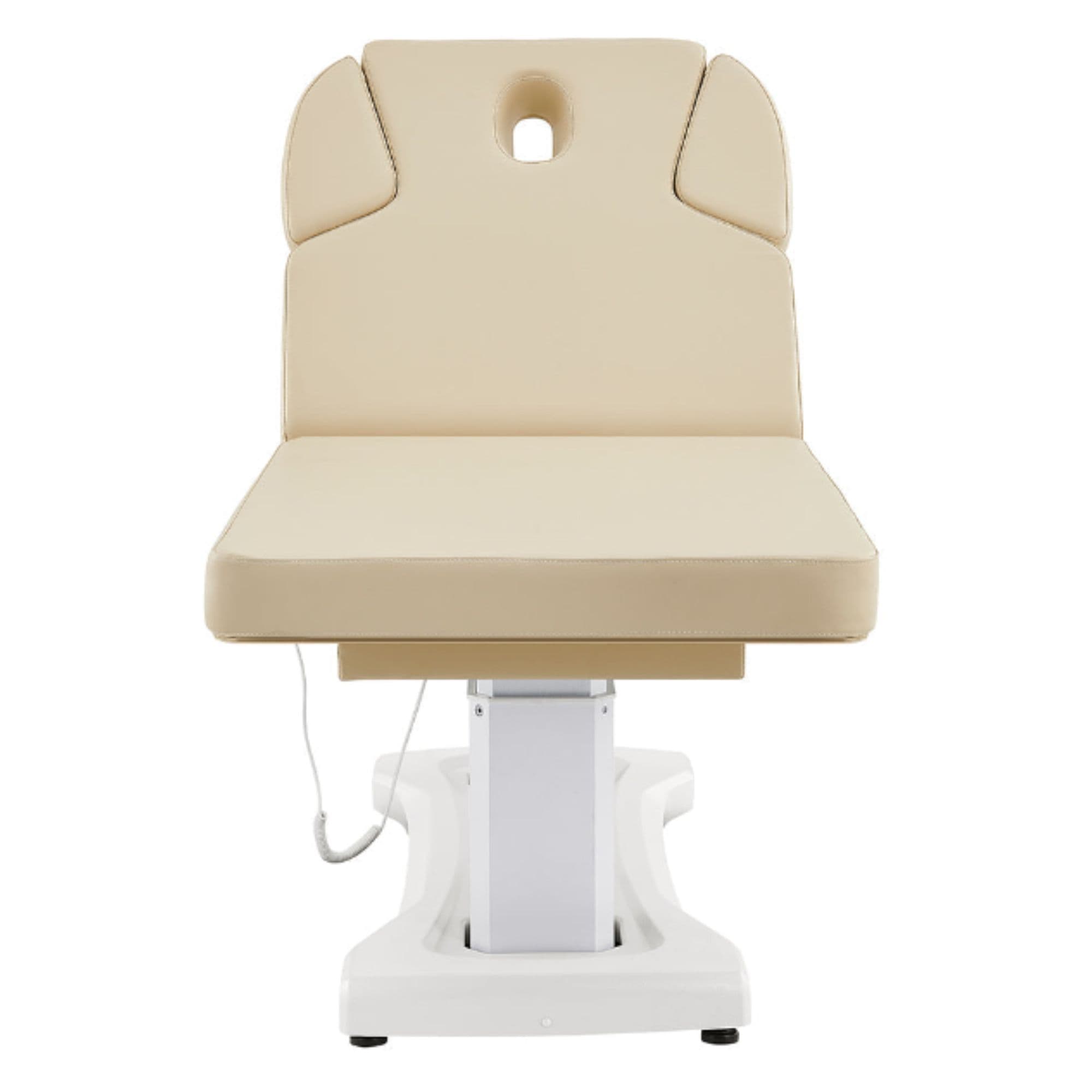 DIR Tranquility 4-Motors Electric Medical Spa Treatment Table Beige Variant Front View On White Background