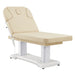 DIR Tranquility 4-Motors Electric Medical Spa Treatment Table Beige Variant With Remote Control On White Background