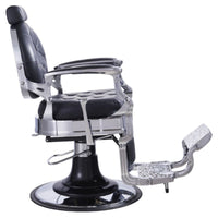 Thumbnail for DIR Vanquish Barber Chair Black Variant Side View On White Background