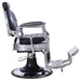 DIR Vanquish Barber Chair Black Variant Side View On White Background
