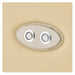 DIR Victoria Electric Shampoo Backwash Unit Beige Color And Close-up View Of Power Buttons