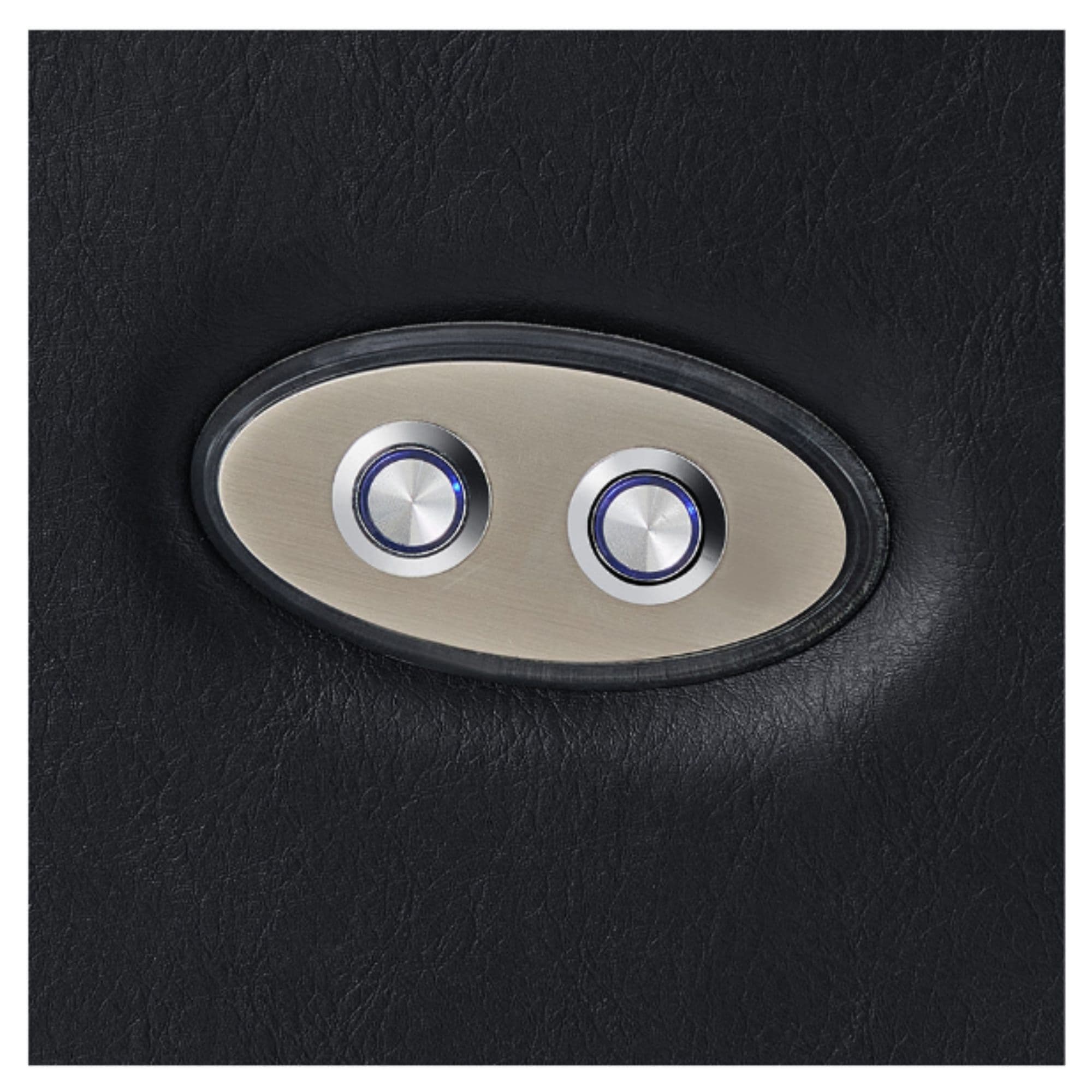 DIR Victoria Gold Electric Salon Shampoo Chair Close-Up View Of Power Button