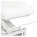 DIR VitalEarth 2-Motors Treatment Table and Wellness Therapy Bed Close-Up View Of Paper Towel Holder And White Upholstery