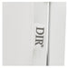 DIR VitalEarth 2-Motors Treatment Table and Wellness Therapy Bed Close-Up View Of White Upholstery With Brand Name