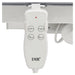 DIR WellRelax 2-Motors Therapy Treatment Table with Tilting Cradle Pillow Close-Up View Of Remote Control For Gray Color