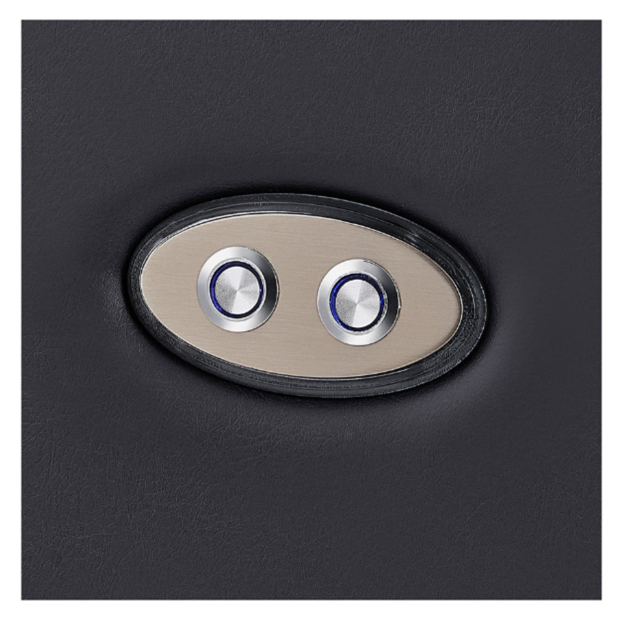 DIR Yume Dreaming Electric Shampoo Backwash Unit Black Color And Close-Up View Of Power Button