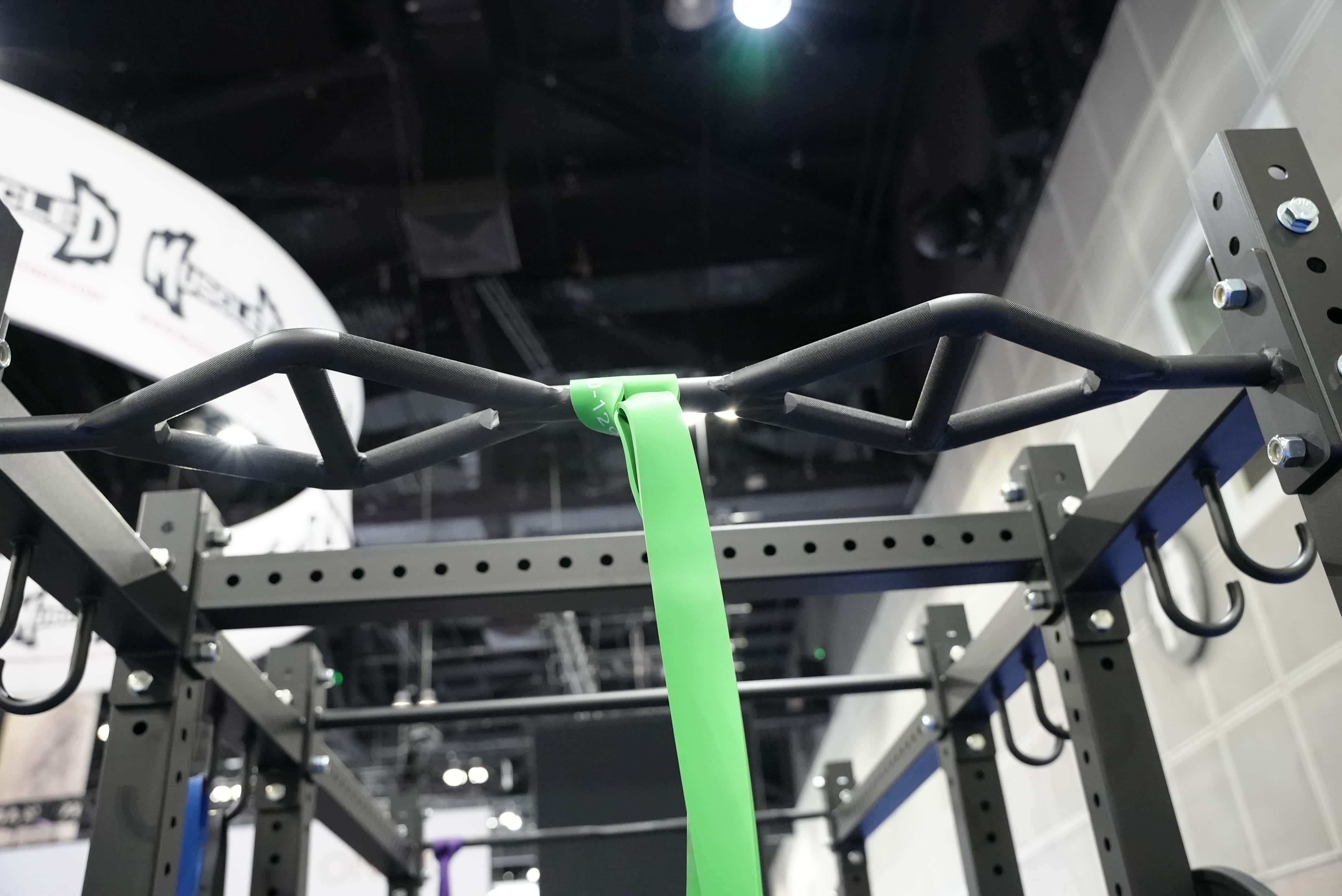 TGrip Commercial 4' Low Profile Wall Mount Rig Fitness Kits - 3x3 Steel - Functional Multi-Grip Pull-Up - Sandwich Style J-Hooks