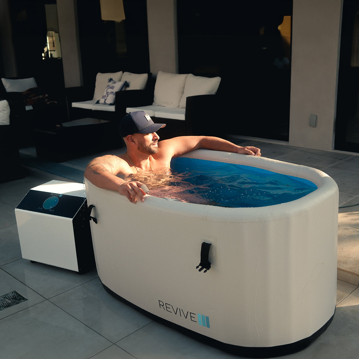Revive Inflatable Cold Plunge Ice Bath Tub – 98 Gallons