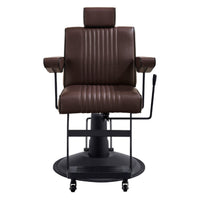 Thumbnail for Dainty Reclining Chairs Brown Variant Front View On White Background