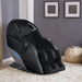 Dynasty Massage Chair Black Variant Front Angled View In A Modern Living Room