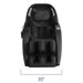 Dynasty Massage Chair Showing Front View Width Measurement