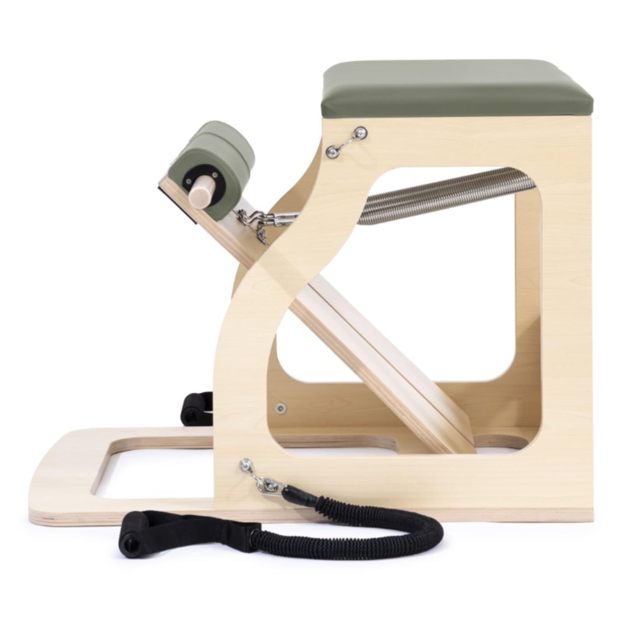 Elina Alma Chair Eucalyptus Variant Side View On White Background
