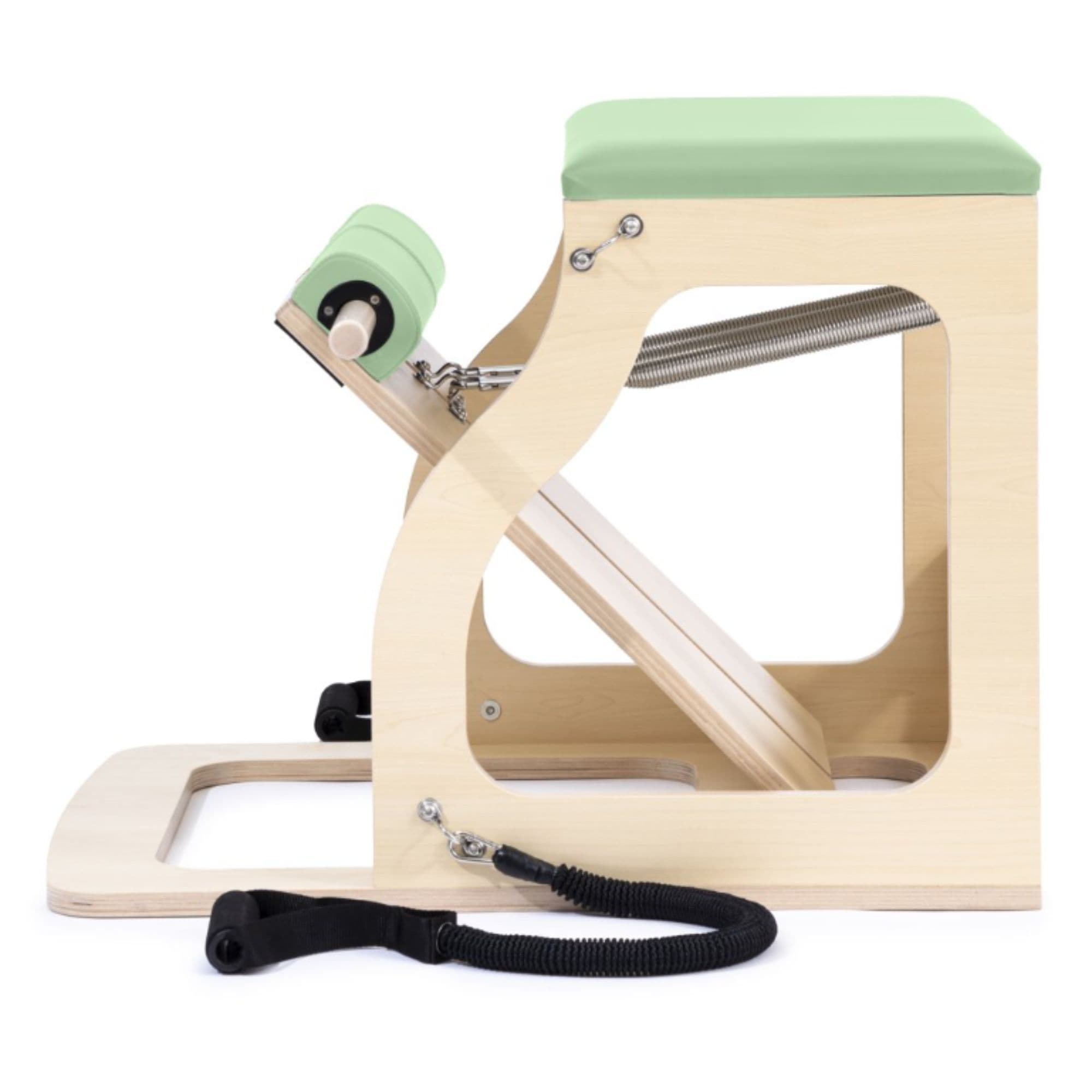 Elina Alma Chair Green Variant Side View On White Background