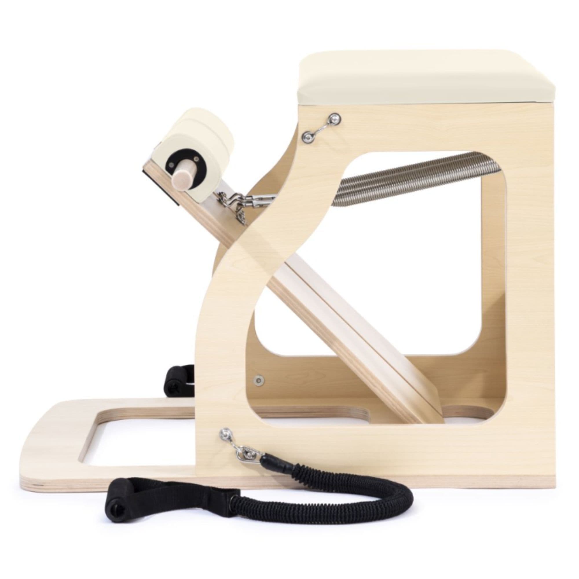 Elina Alma Chair Ivory Variant Side View On White Background