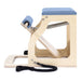 Elina Alma Chair Ocean Blue Variant Side View On White Background