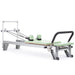 Elina Aluminium Reformer Mentor Green Variant Front Angled View On White Background