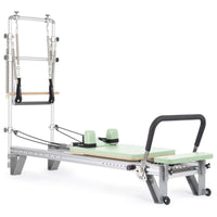 Thumbnail for Elina Aluminium Reformer Mentor with Tower Green Variant Front Angled View On White Background