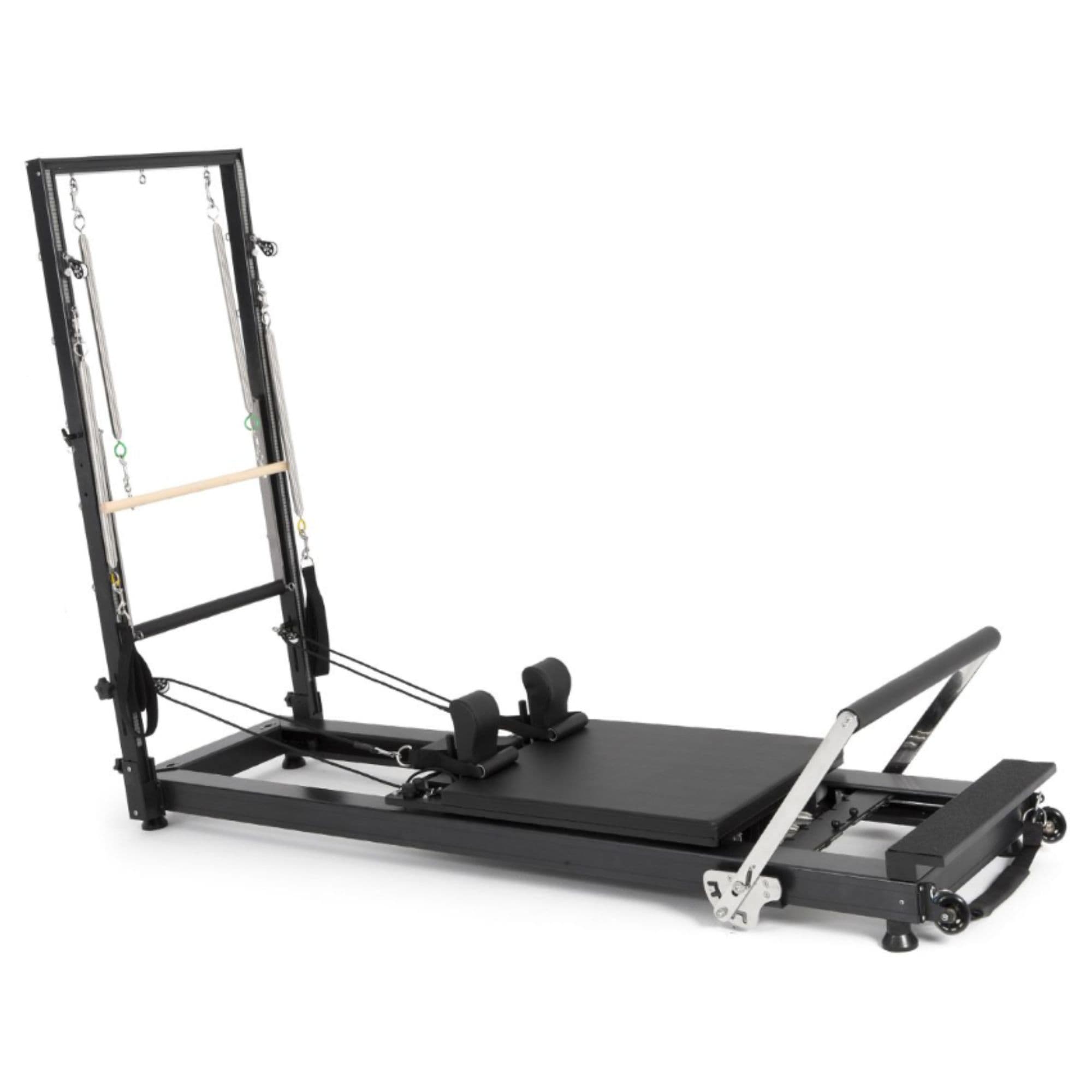 Elina Aluminum Reformer with Tower Side Angled View HL1 On White Background