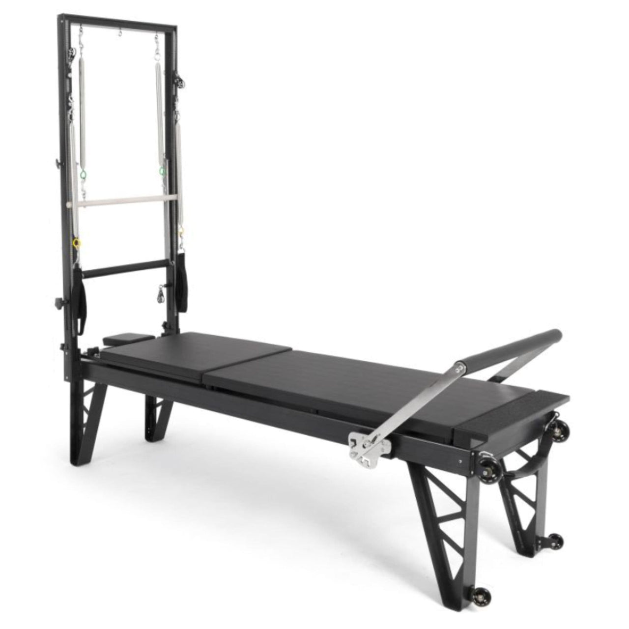 Elina Aluminum Reformer with Tower Side Angled View HL4 On White Background