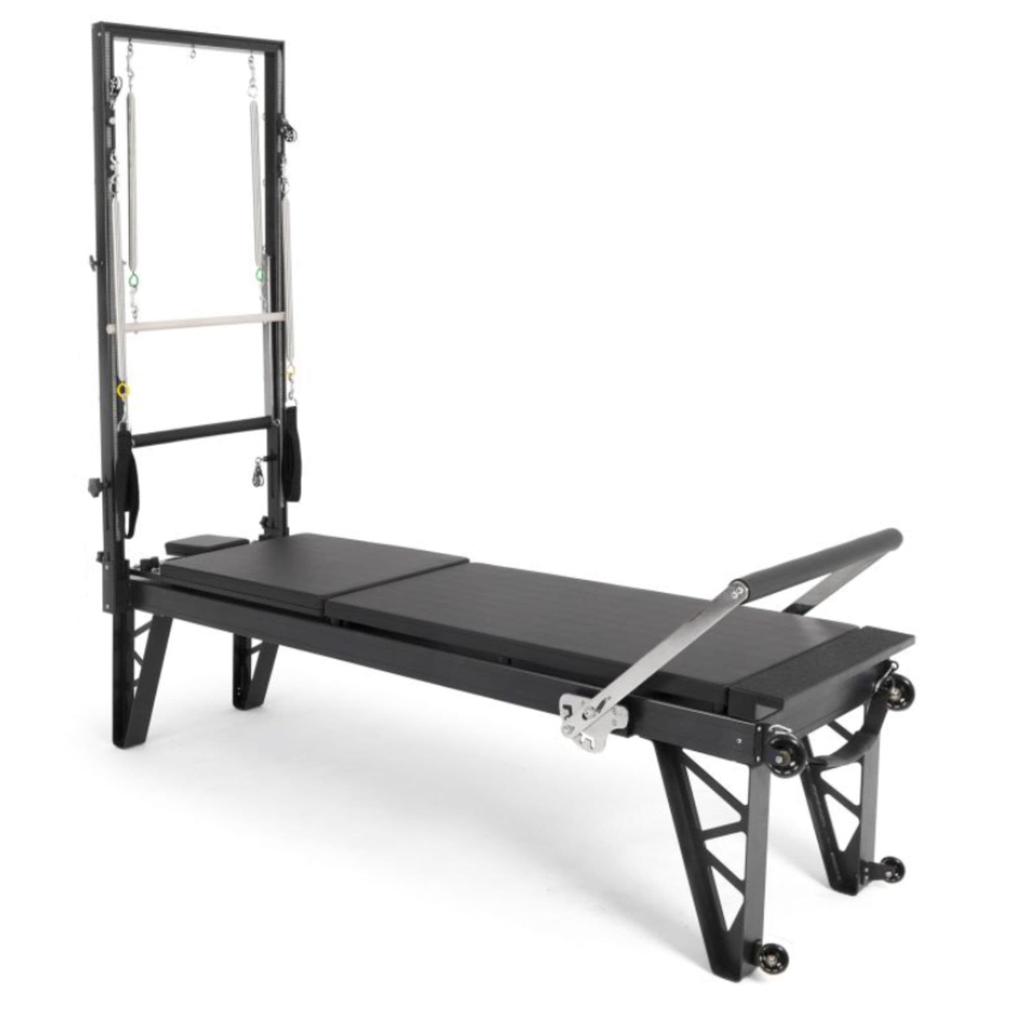 Elina Aluminum Reformer with Tower Side Angled View HL4 On White Background