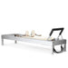 Elina Classic Aluminium Reformer 86 Inches Ivory Variant Front Angled View On White Background