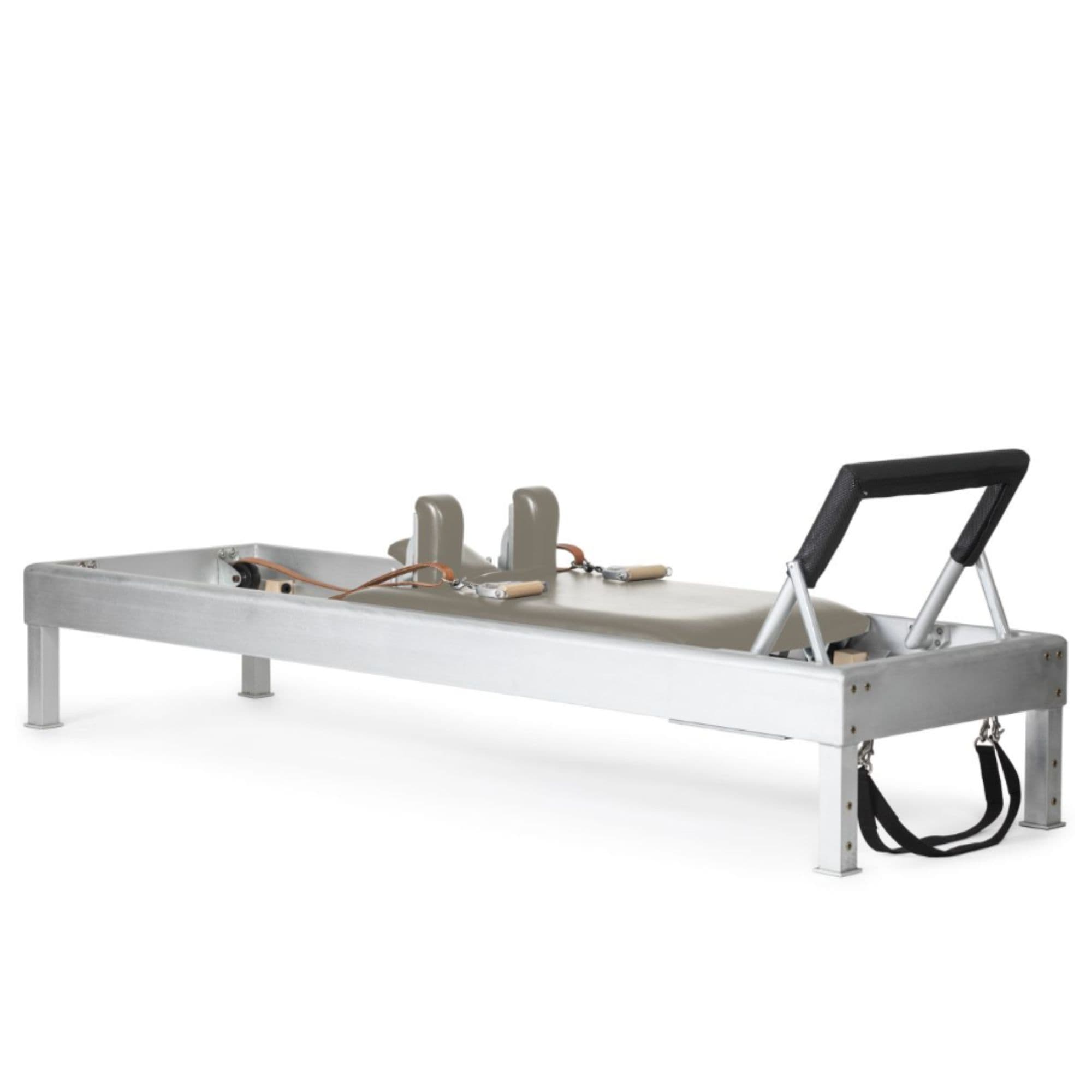 Elina Classic Aluminium Reformer 86 Inches Mocha Variant Front Angled View On White Background
