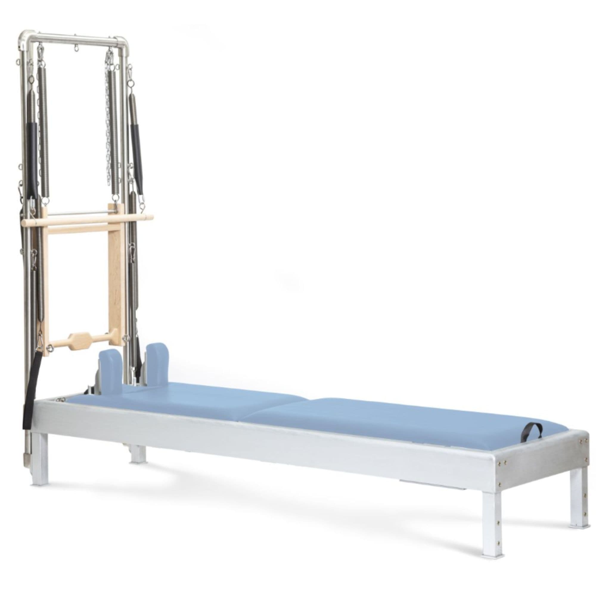 Elina Classic Aluminium Reformer with Tower 86 Inches Front Angled View On White Background