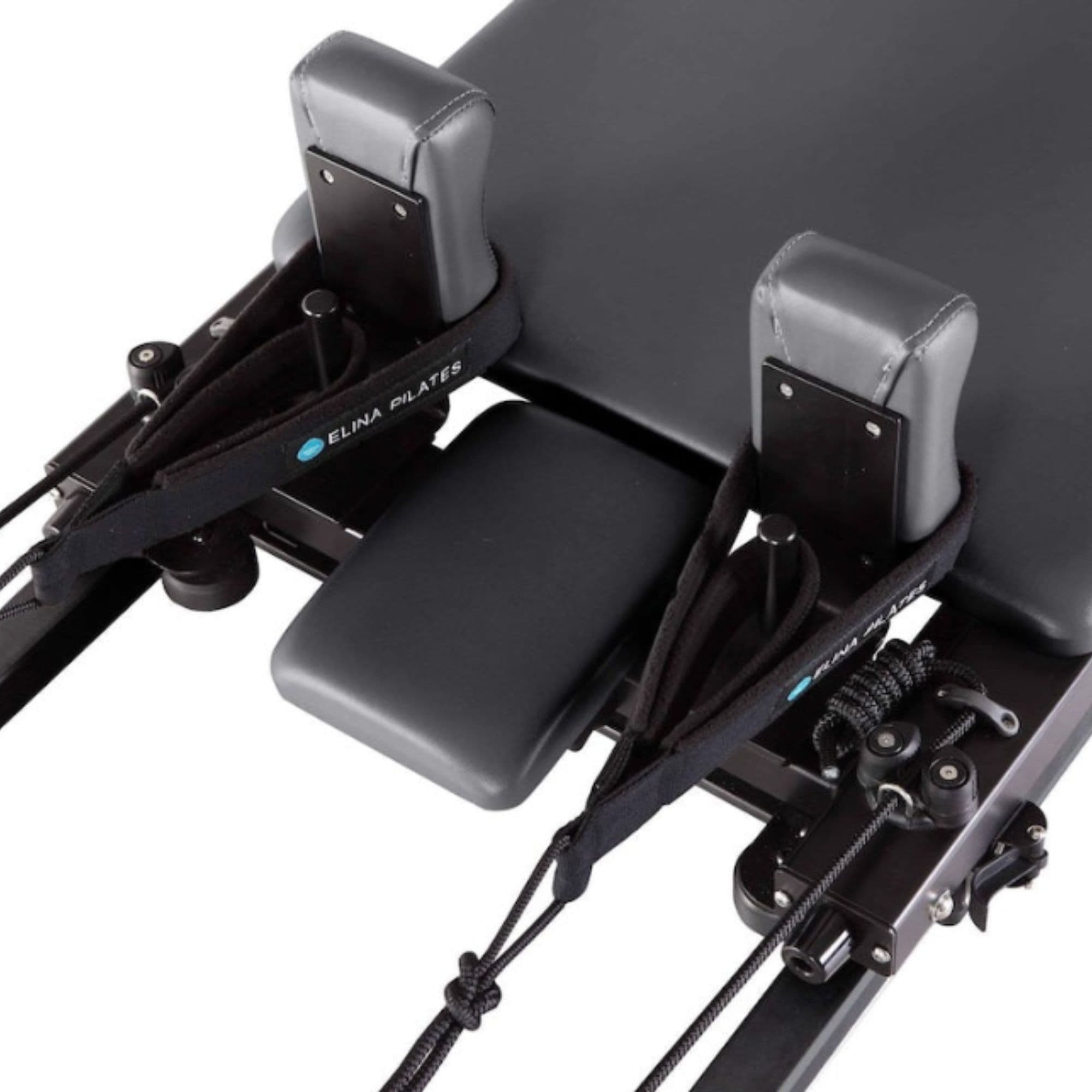 Elina Domo Reformer Close-Up View Of Adjustable Shoulder Rests And Headrest