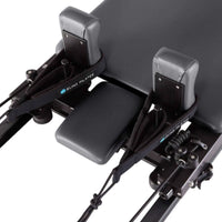 Thumbnail for Elina Domo Reformer Close-Up View Of Adjustable Shoulder Rests And Headrest