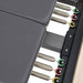 Elina Dual Station Twin Reformer Top View With Color-coded Spring On White Background