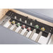 Elina Elite Wood Reformer with Tower Bundle Close-up View Of Color-Coded Spring