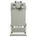 Elina Foldable Reformer for Home Iceberg Variant Showing Upright Position On White Background