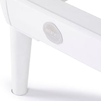 Thumbnail for Elina Nubium Reformer with Tower Close-Up View Of Logo Badge And Support Leg On White Background