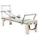 Elina Physio Reformer Master Instructor Green Variant Front Angled View On White Background